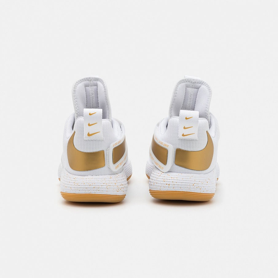 Nike React Hyperset 1 "Branco/Dourado"